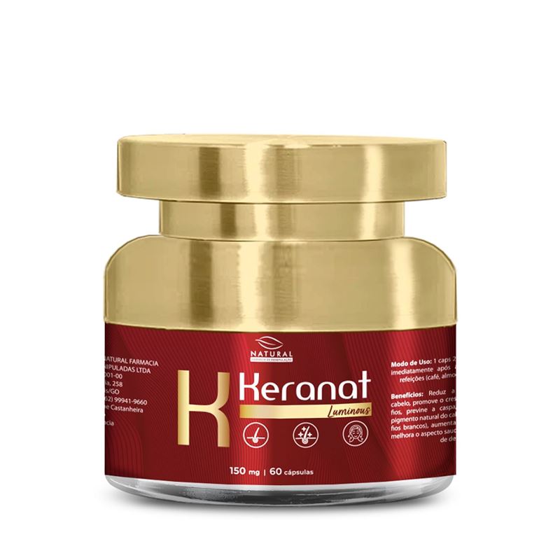 Keranat 150mg 60 Cápsulas